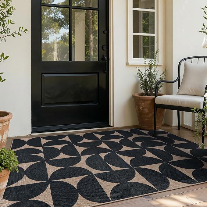 Lahome Semi Circle Front Porch Rug by Lahome