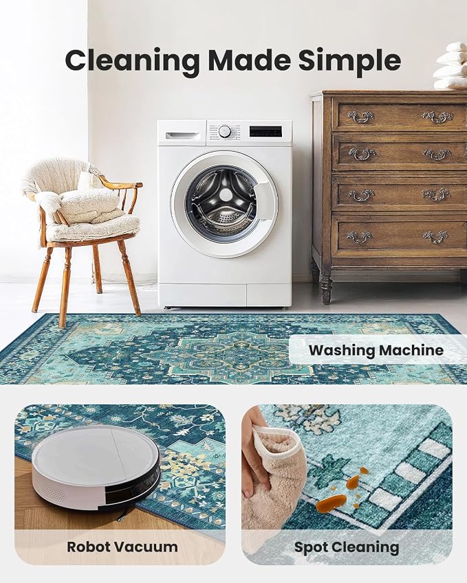 AMADA HOMEFURNISHING 8x10 Area Rug - Image 6