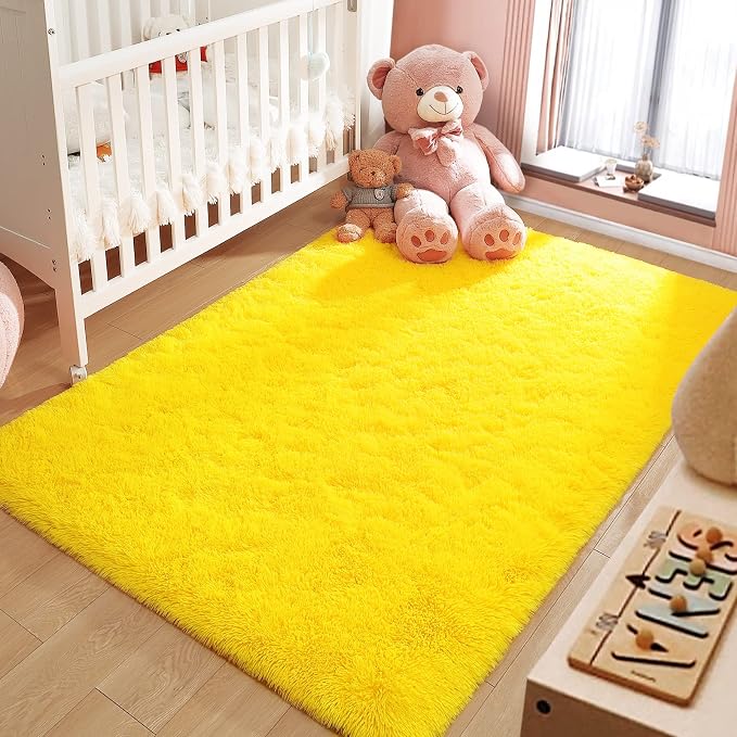 LOCHAS Area Rugs Fluffy Living Room Carpets - Image 4