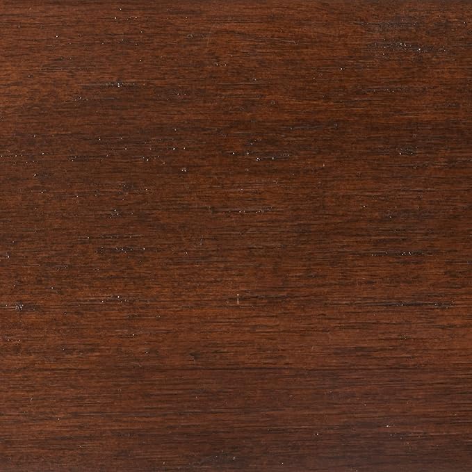 Mellow Naturalista Classic 12 Inch Solid Wood Platform Bed with Wooden Slats, Cal King, Espresso