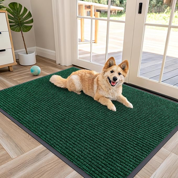 OLANLY Front Door Mat 47x30, Waterproof Heavy-Duty Indoor Outdoor Doormat | by OLANLY
