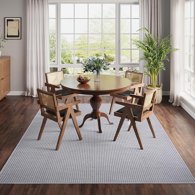 Washable Area Rugs 5x7 ft Non Slip Area Rug - Image 2