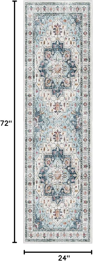 Madane Washable Runner Rug 2x6 Runners - Image 2