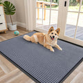 OLANLY Front Door Mat 47x34, Waterproof Heavy-Duty Indoor Outdoor Doormat | Ash by OLANLY