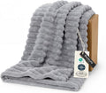 Bedsure Soft Twin XL Blanket for Bed Dorm Light Grey 66"x90" | Birthday Gifts by Unknown