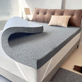 Airensky 3 Inch Memory Foam Mattress Topper, Cooling Gel Infused High Density King (76"x80") Topper with Removable Skin-Friendly Cover, Bed Topper for Pressure Relief Back Pain, CertiPUR-US Certified