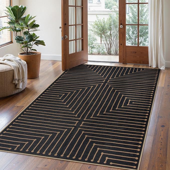 Lahome Neutral Outdoor Rug 5x7 - Image 3