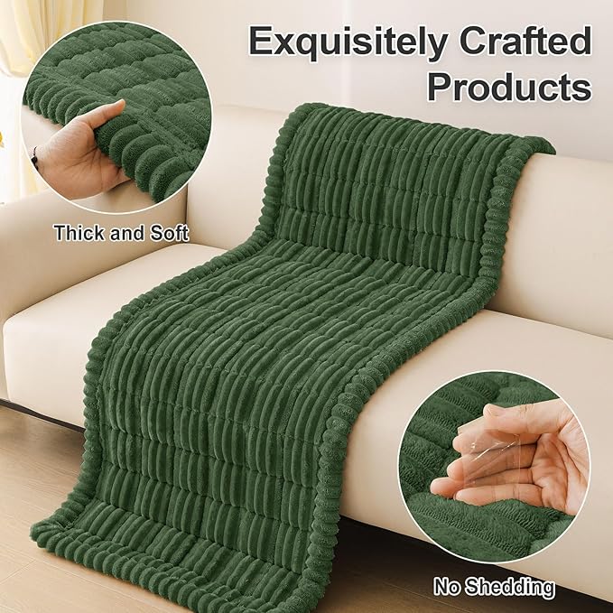 Couch Cover for Dogs, Washable Non Slip Plush Flannel Sofa Protector | Thick - Image 8