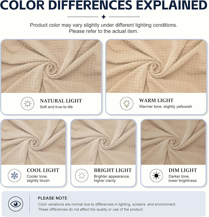 8Pcs Patio Cushion Covers, Outdoor Stretch Cushion Covers, Washable | Stretch - Image 6
