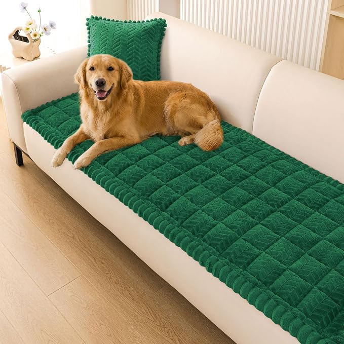 Smiry Couch Cover for Dogs, Non Slip Fuzzy Pet Sofa Covers Washable | Sofa by Smiry