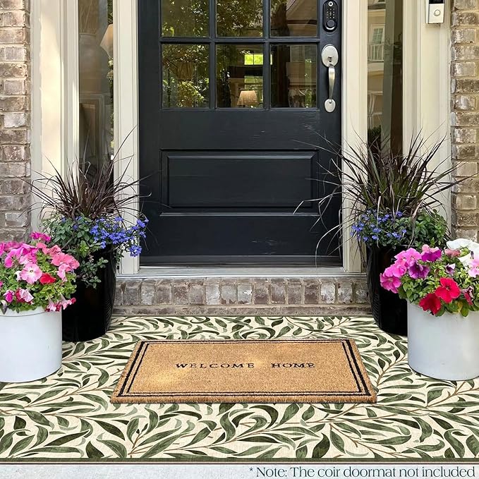 3x5 Leaf Entry Rug - Image 5