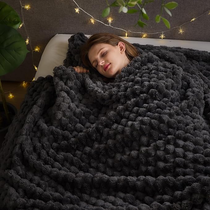 NEWCOSPLAY Fleece Clouds Cozy King Blanket by NEWCOSPLAY