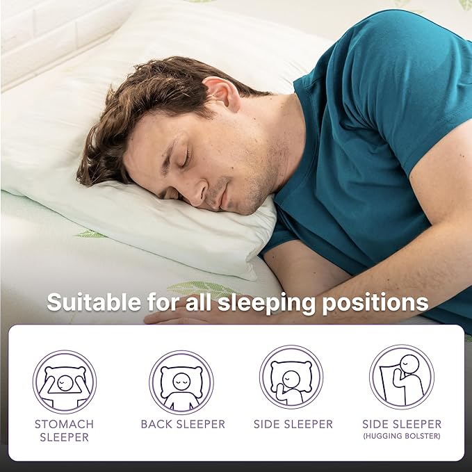 NapQueen King Size, 6 Inch Anula Green Tea Infused Memory Foam Mattress, Bed in a Box, CertiPUR-US Certified Mattress
