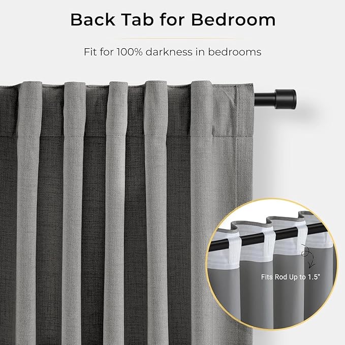 INOVADAY 100% Blackout Curtains - Image 4
