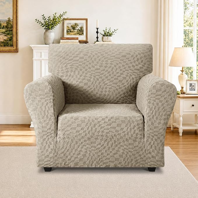 ZNSAYOTX 1 Piece Stretch Chair Cover - Image 2