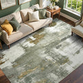 5x7 Ft Area Rugs for Living Room, Soft Non-Slip Washable Rugs Modern Abstract by Cuzwlovita