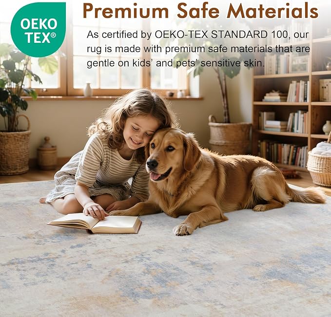 9x12 Ft Extra Large Washable Area Rugs - Image 5