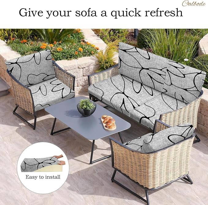 CALBODE 8PCS Waterproof Patio Sofa Covers - Image 5