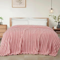 Exclusivo Mezcla Striped Twin Size Fleece Blanket by ExclusivoMezcla