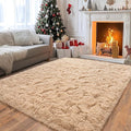 Pionblank Large Rug for Living Room 6x9, Modern Soft Shag Area Rug, Camel | by PIONBLANK