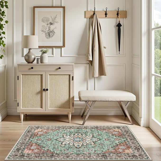 2x3 Area Rugs Living Room: Washable Rug - Image 5