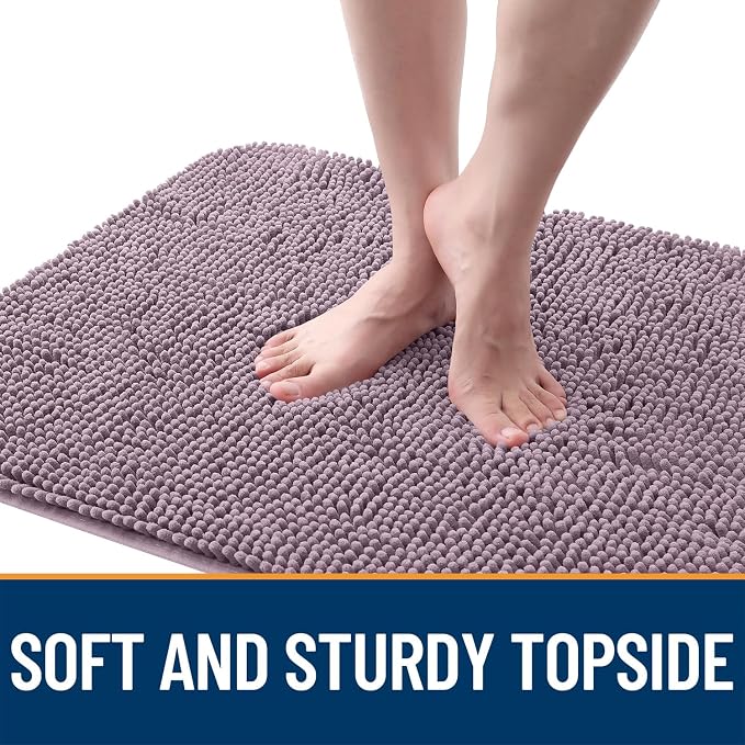 OLANLY Dog Door Mat for Muddy Paws 70x35, Super Absorbent Chenille Mud Mat | - Image 4