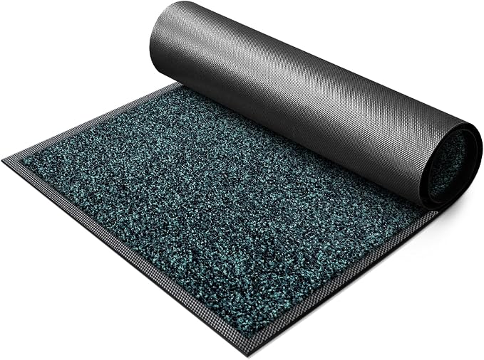 Super Absorbent Front Door Mat, Non-Slip Washable Indoor Doormats, Low Profile by Mibao