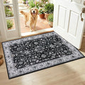 HEBE Indoor Door Mat 2'x3', Washable Welcome Mat by HEBE