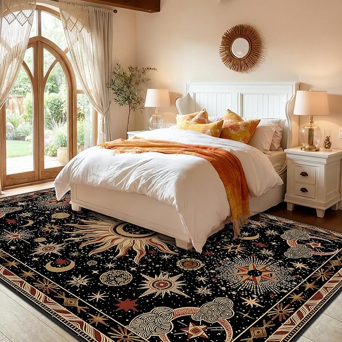 Vacuum-Friendly, 8x10 Washable Area Rug - Image 3