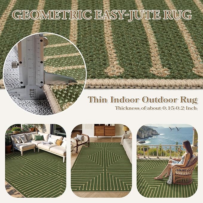 Lahome Neutral Easy Jute 8x10 - Image 3