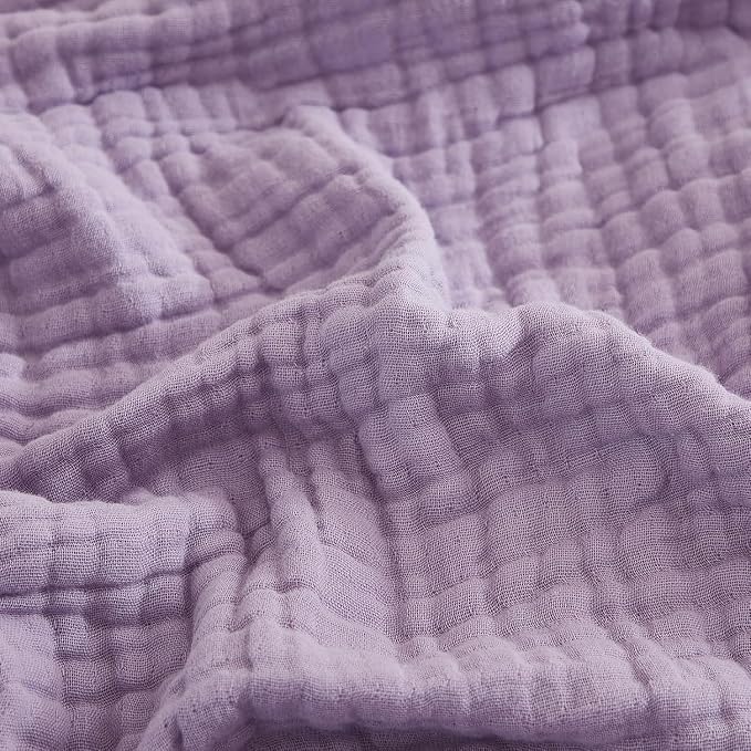 EMME Muslin Blankets for Adults Throw Blanket for Couch Breathable Gauze Soft by EMME