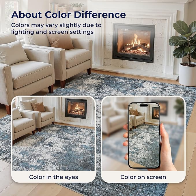 DMOYEST Area Rug Living Room Rugs - Image 8