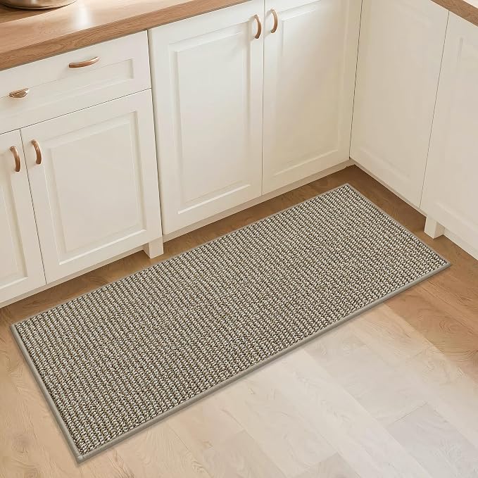 BEQHAUSE Kitchen Runner Rugs 20"x48", Kitchen Mats by BEQHAUSE