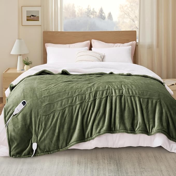 Bedsure Heated Blanket Full Size, Soft Electric Blanket - Image 8