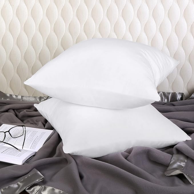 Utopia Bedding 17x17 Pillow Inserts, 2 Pack | Indoor cushion inserts - Image 4