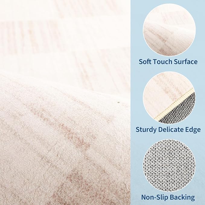 GarveeHome Checkered Rug 3x5 Area Rugs - Image 6