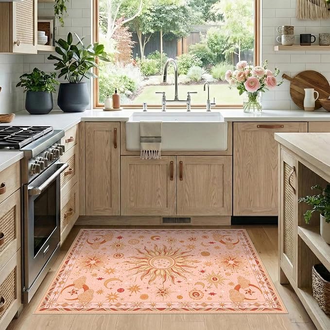 Vacuum-Friendly, 2x3 Washable Area Rug - Image 2