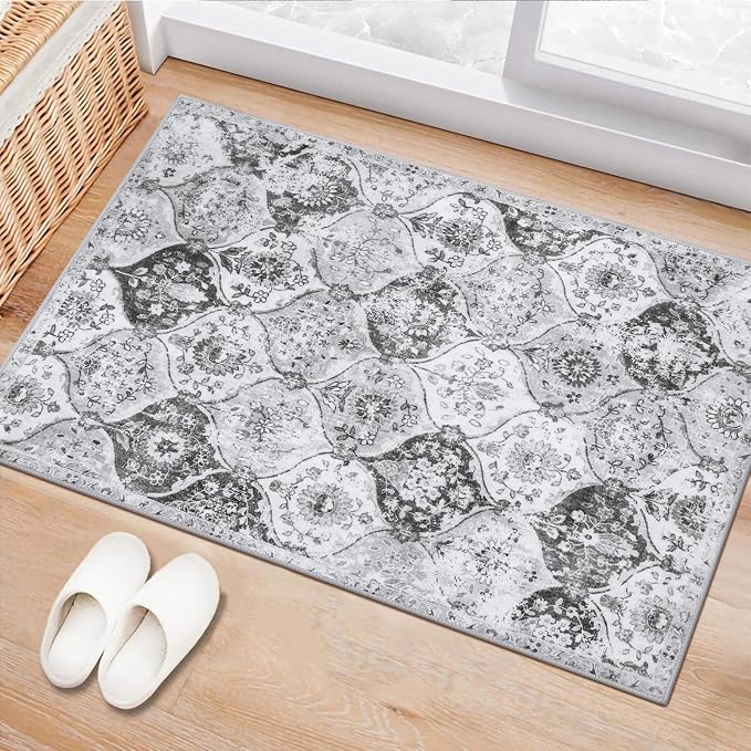 Lahome Moroccan 2x3 Rugs for Entryway, Soft Kitchen Rugs Non Slip Washable | by Lahome