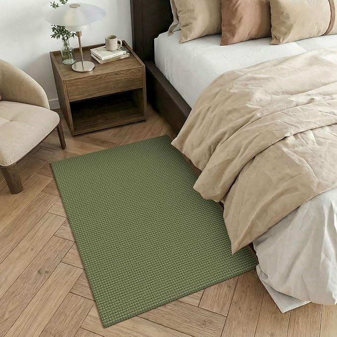 KOZYFLY Washable 3x4 Entry Area Rug, Braided Throw Rugs - Image 8