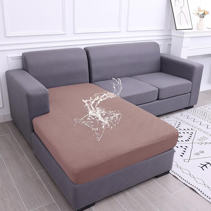 Waterproof Sectional Couch Covers, Non Slip Sofa Cushion Covers | L Shape by hyha