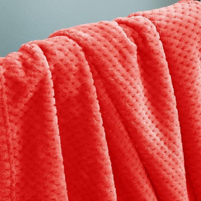 Exclusivo Mezcla Waffle Fleece Throw Blanket - Image 5