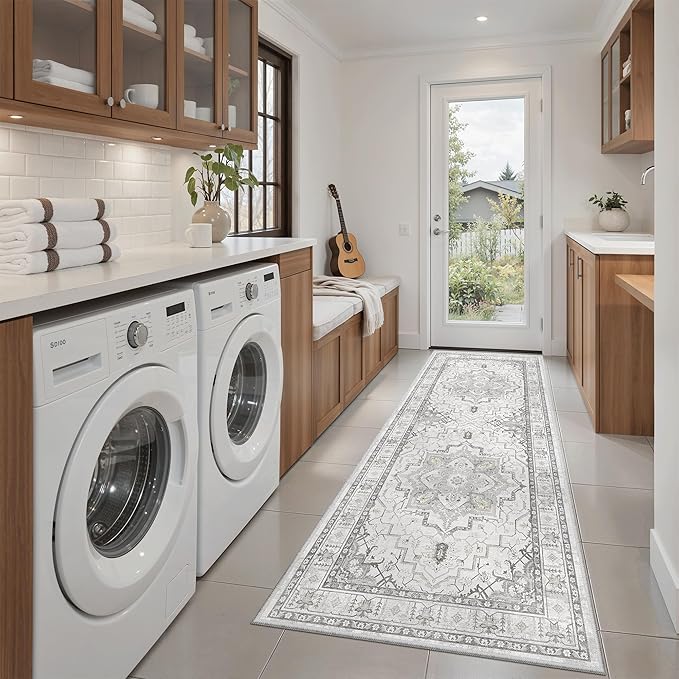 Madane Washable Runner Rug 2x6 Runners by Madane