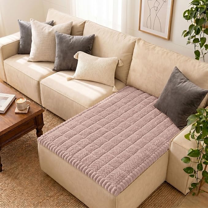 Smiry Couch Cover for Dogs, Non Slip Fuzzy Pet Sofa Covers Washable | Sofa by Smiry