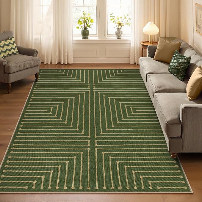 Lahome Neutral Easy Jute Outdoor Rug 5x7 - Image 3