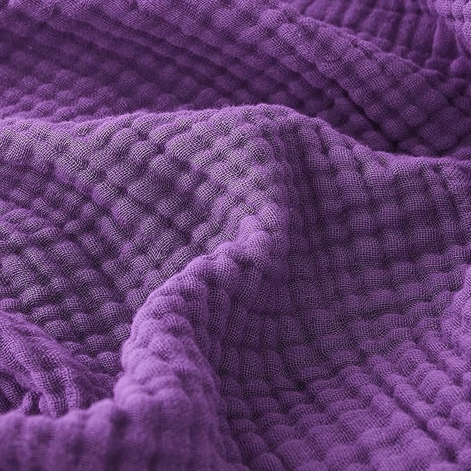 EMME Muslin Blankets for Adults Throw Blanket for Couch Breathable Gauze Soft by EMME