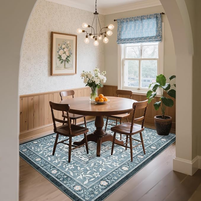 GarveeHome Provence 8x10 Area Rugs - Image 4