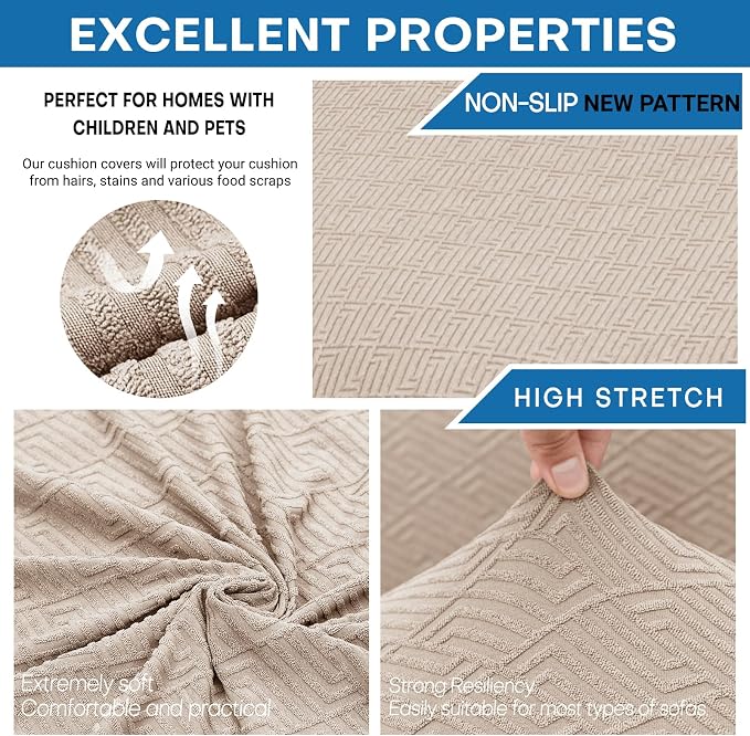 XINEAGE 2026 New 3 Pieces Couch Covers - Image 5