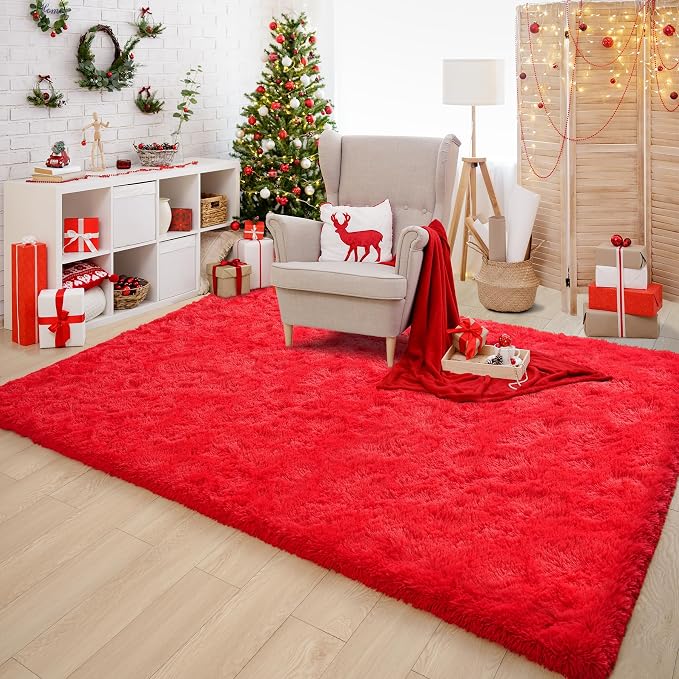 Chicrug Soft Area Rugs for Bedroom Living Room Plush Fluffy Rug 3x5 | Shag - Image 8