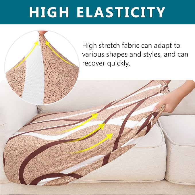 Printed Couch Cushion Covers, Sofa Covers Washable - Image 4