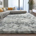 9x12 Area Rug Fluffy Shaggy Ultra Soft Faux Fur Non-Slip Machine Washable Carpet by Unknown